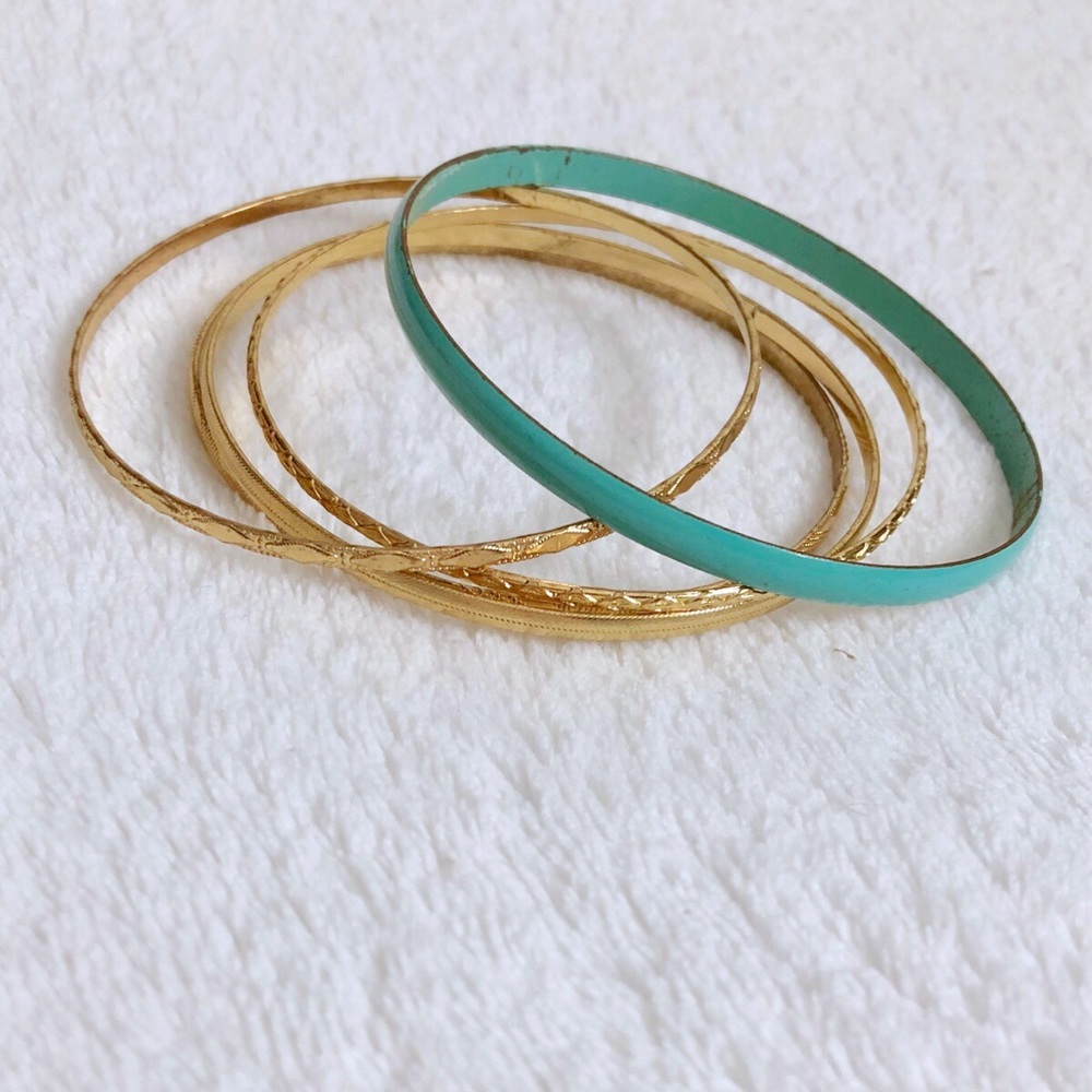 mixed bangle bracelets